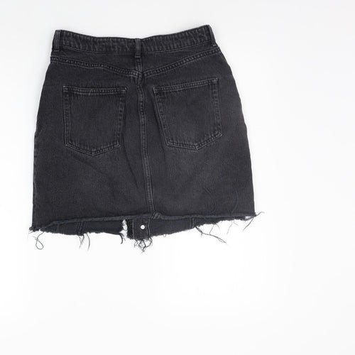 Divided Womens Grey   A-Line Skirt Size 10