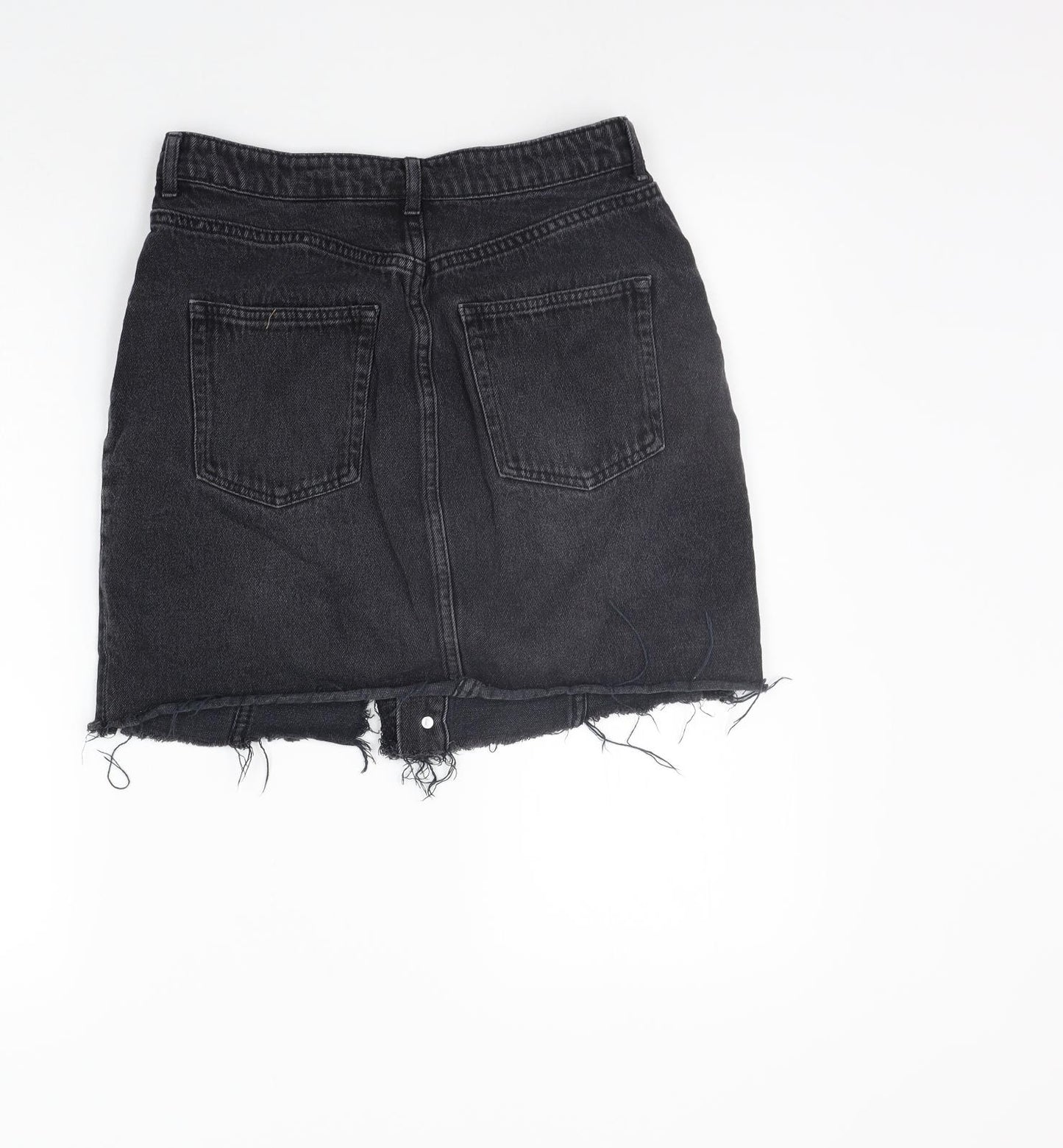 Divided Womens Grey   A-Line Skirt Size 10