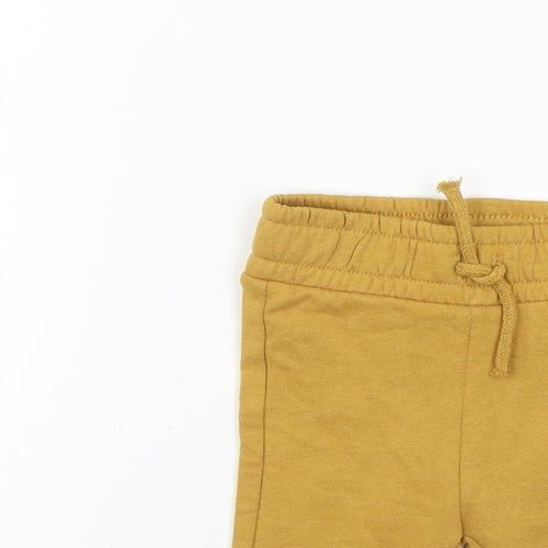 Nutmeg Girls Yellow   Jogger Leggings Size 0-3 Months
