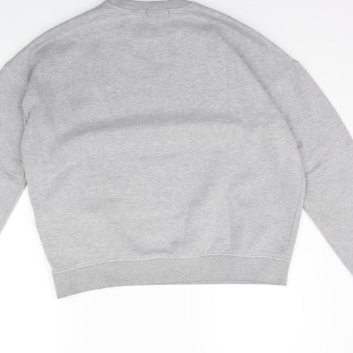 Missguided Womens Grey   Pullover Jumper Size 14  - washable mark