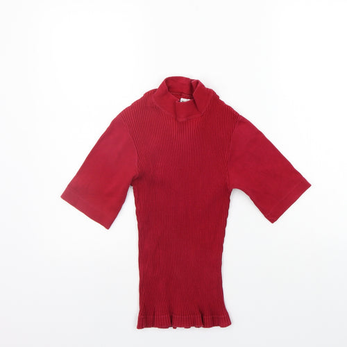 SheIn Womens Red   Basic T-Shirt Size 14