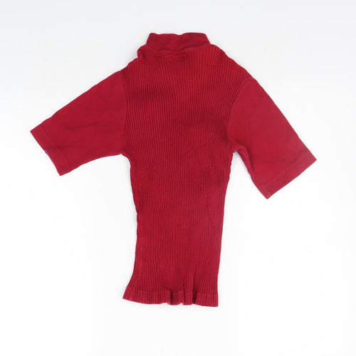 SheIn Womens Red   Basic T-Shirt Size 14