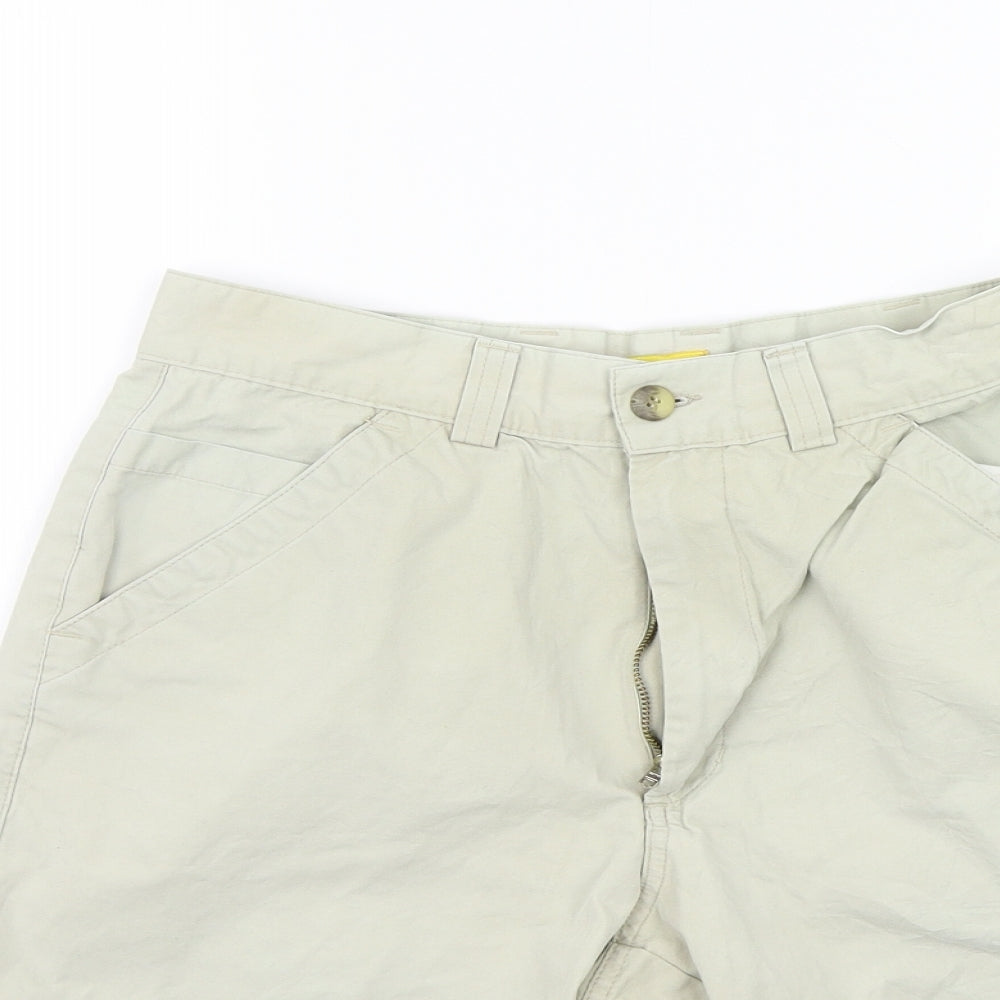 Navigare Womens Grey   Chino Shorts Size 10
