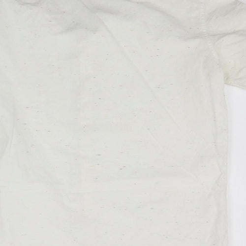 H&M Mens White    Button-Up Size S  - washable mark