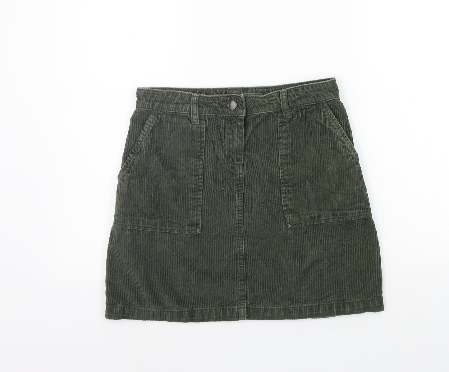NEXT Womens Green   A-Line Skirt Size 6