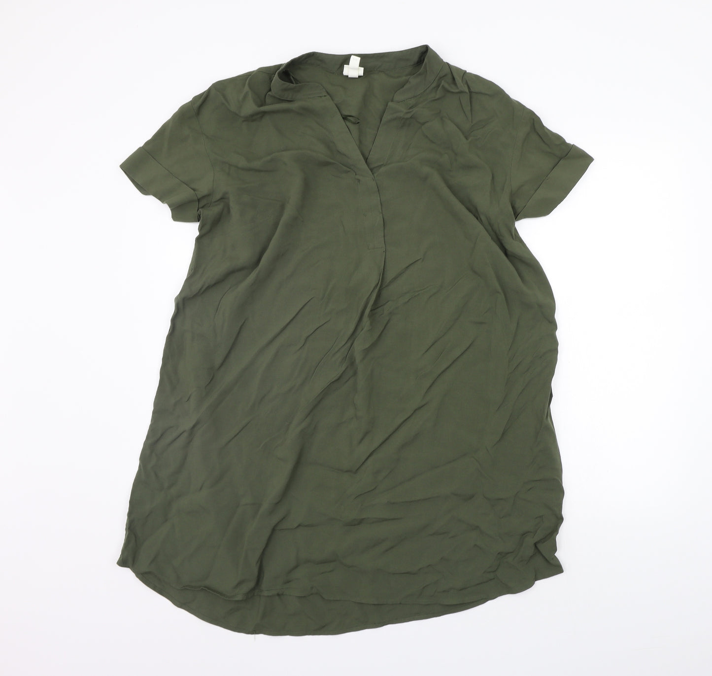H&M Womens Green   A-Line  Size M
