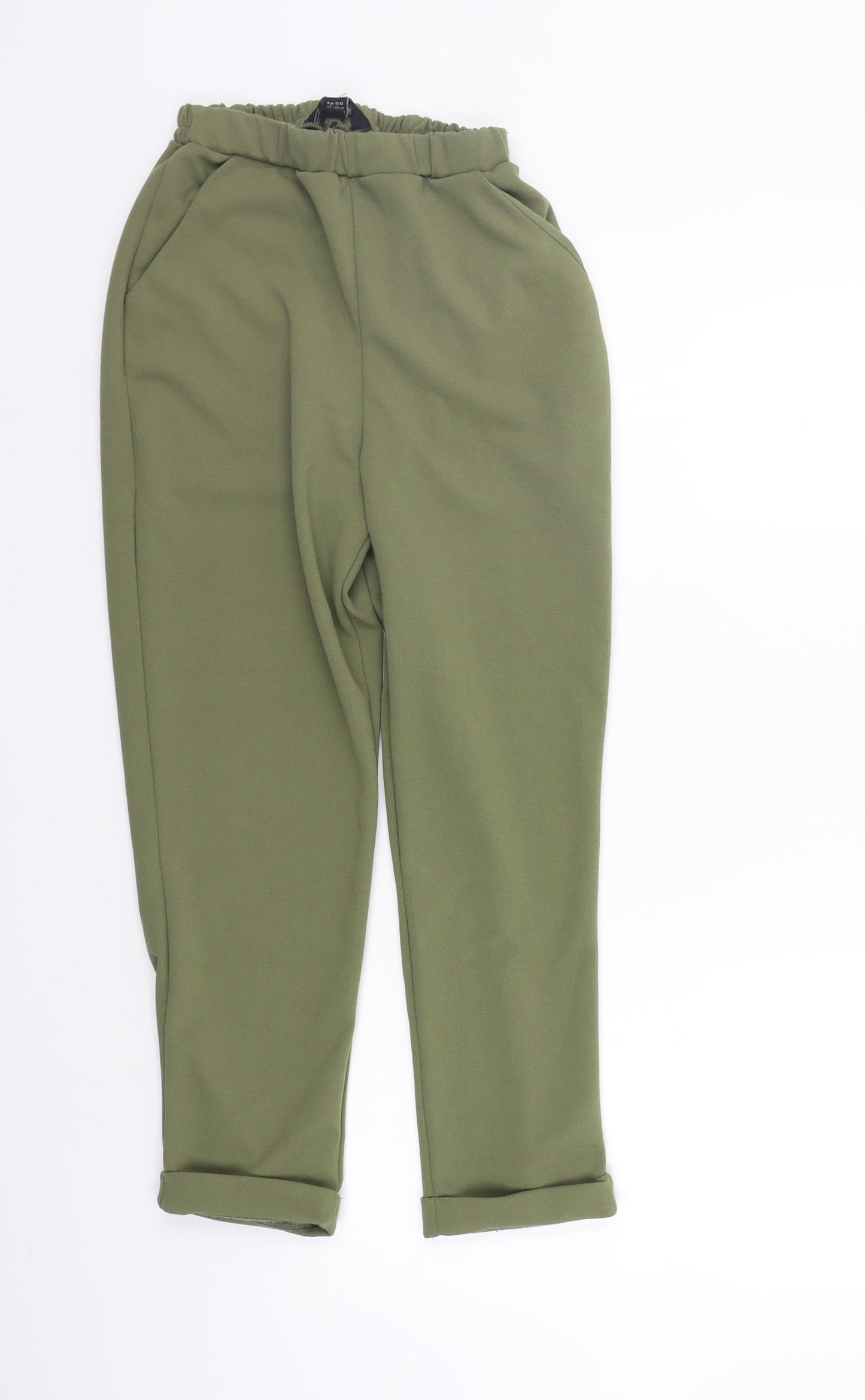 New Look Girls Green   Jogger Trousers Size 12-13 Years - Elastic Waist Band