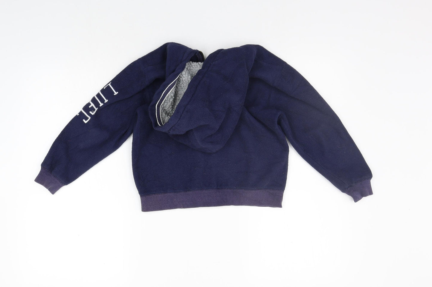 leeds Boys Blue   Full Zip Jumper Size 5-6 Years