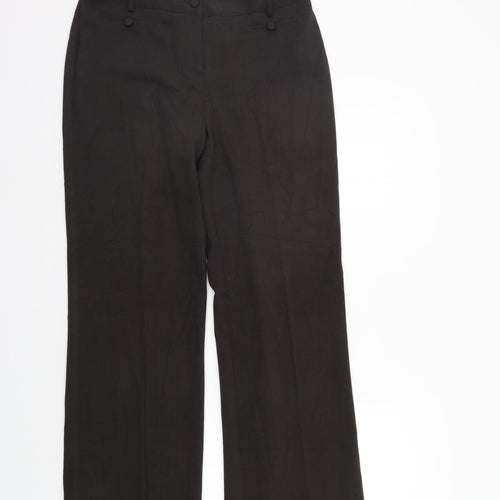 Papaya Womens Brown   Trousers  Size 10 L29 in