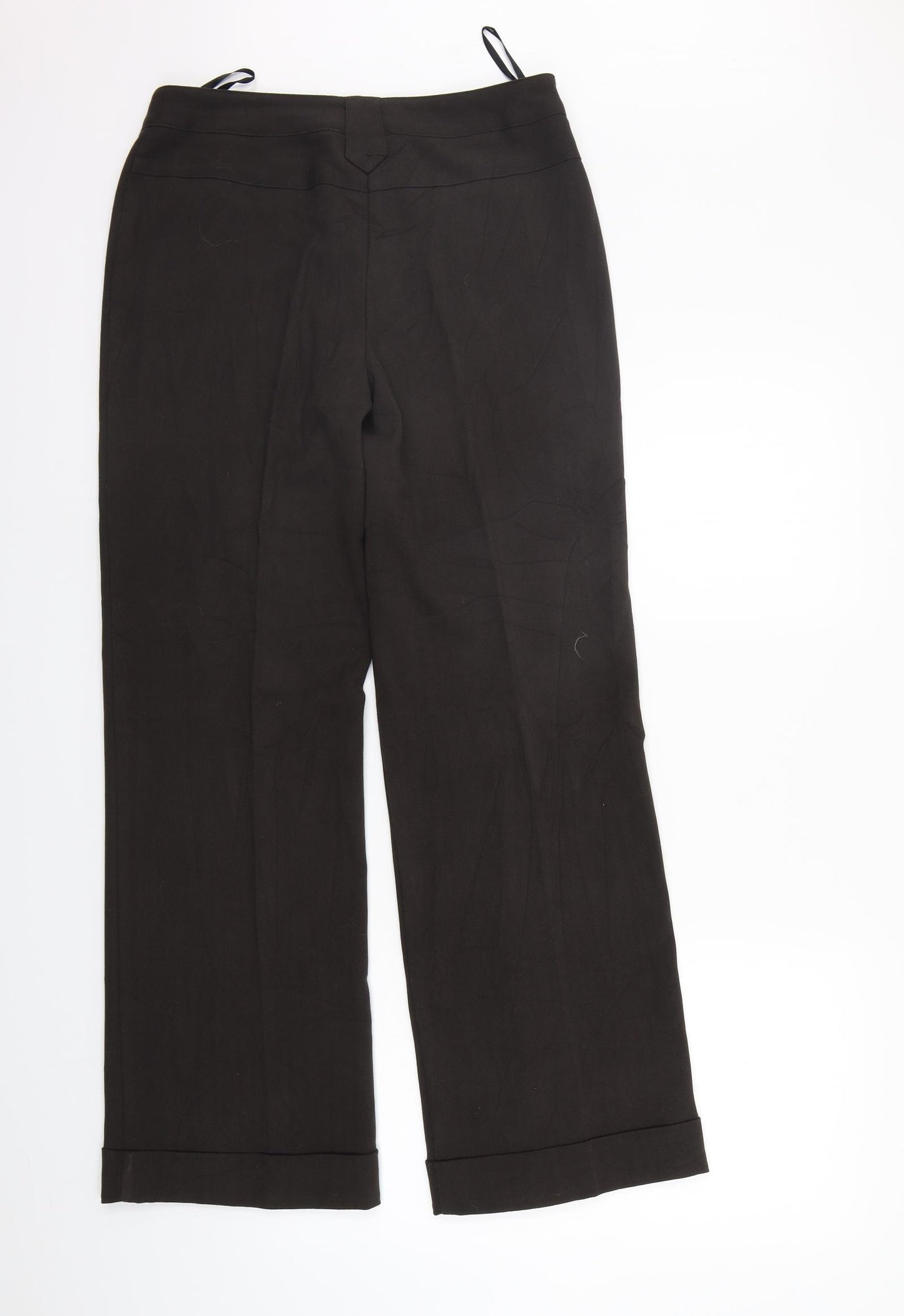 Papaya Womens Brown   Trousers  Size 10 L29 in