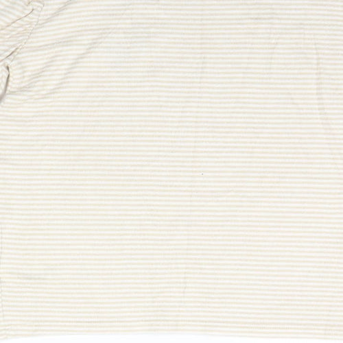 TU Girls Beige Striped  Pullover Jumper Size 12 Years