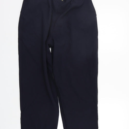 Classic Womens Blue   Trousers  Size 16 L25 in - Elastic Waist Band