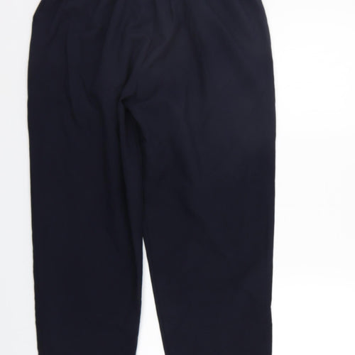 Classic Womens Blue   Trousers  Size 16 L25 in - Elastic Waist Band