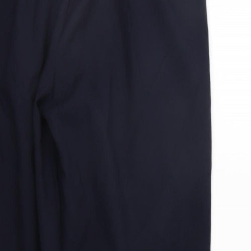 Classic Womens Blue   Trousers  Size 16 L25 in - Elastic Waist Band