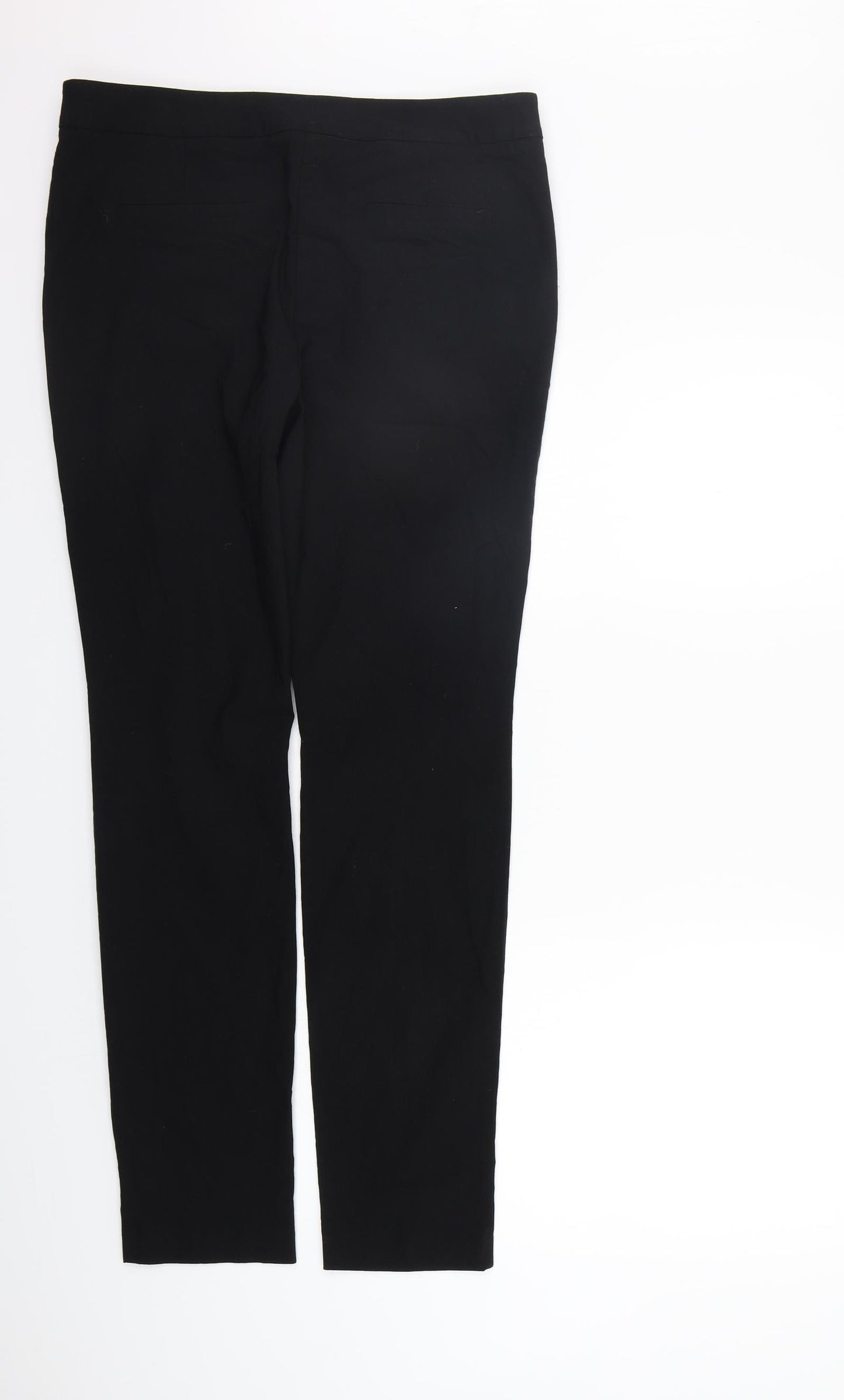 Papaya Womens Black   Trousers  Size 14 L30 in