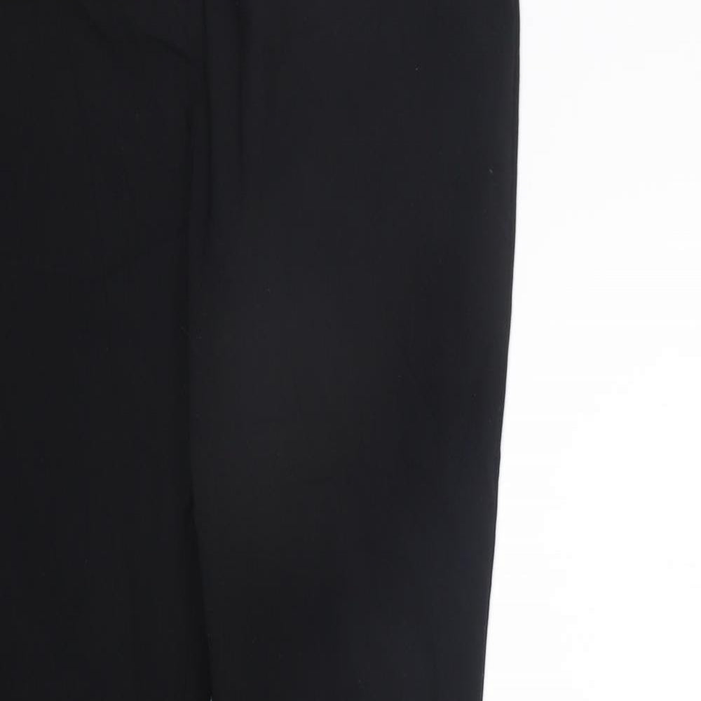 Papaya Womens Black   Trousers  Size 14 L30 in