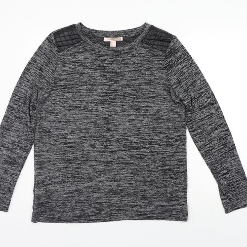 FOREVER 21 Womens Grey Geometric  Pullover Jumper Size L  - washable mark