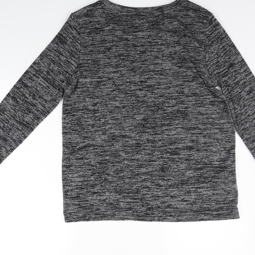 FOREVER 21 Womens Grey Geometric  Pullover Jumper Size L  - washable mark