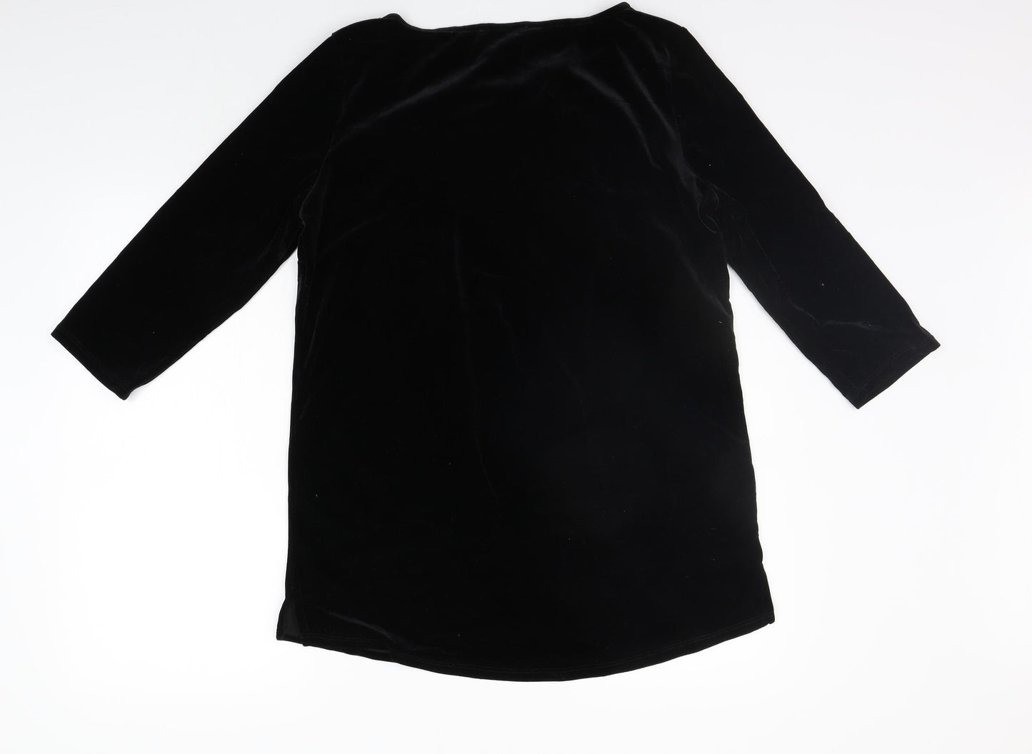 Marks and Spencer Womens Black   Pullover Jumper Size 14