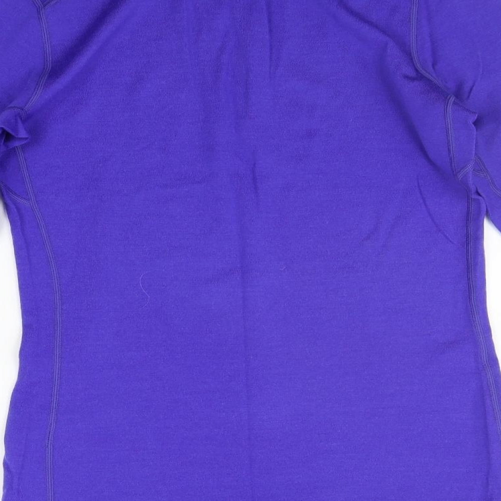 icebraker Womens Blue   Basic T-Shirt Size S