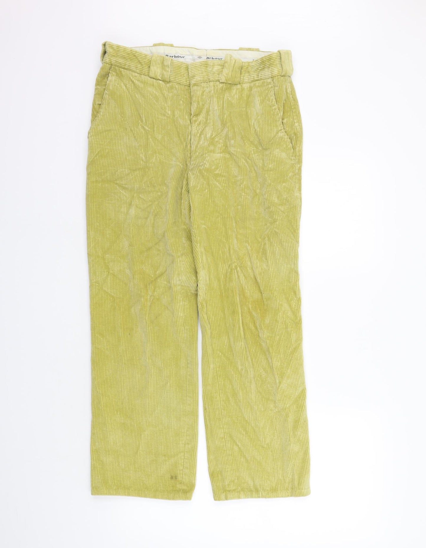 Barbour Womens Yellow   Trousers  Size 32 in L26 in