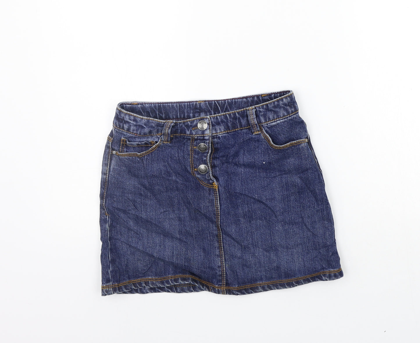 NEXT Girls Blue   Cut-Off Shorts Size 10 Years