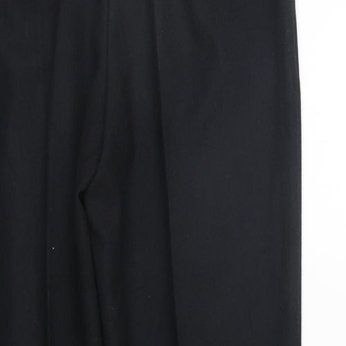 Marks and Spencer Womens Black   Trousers  Size 10 L26 in