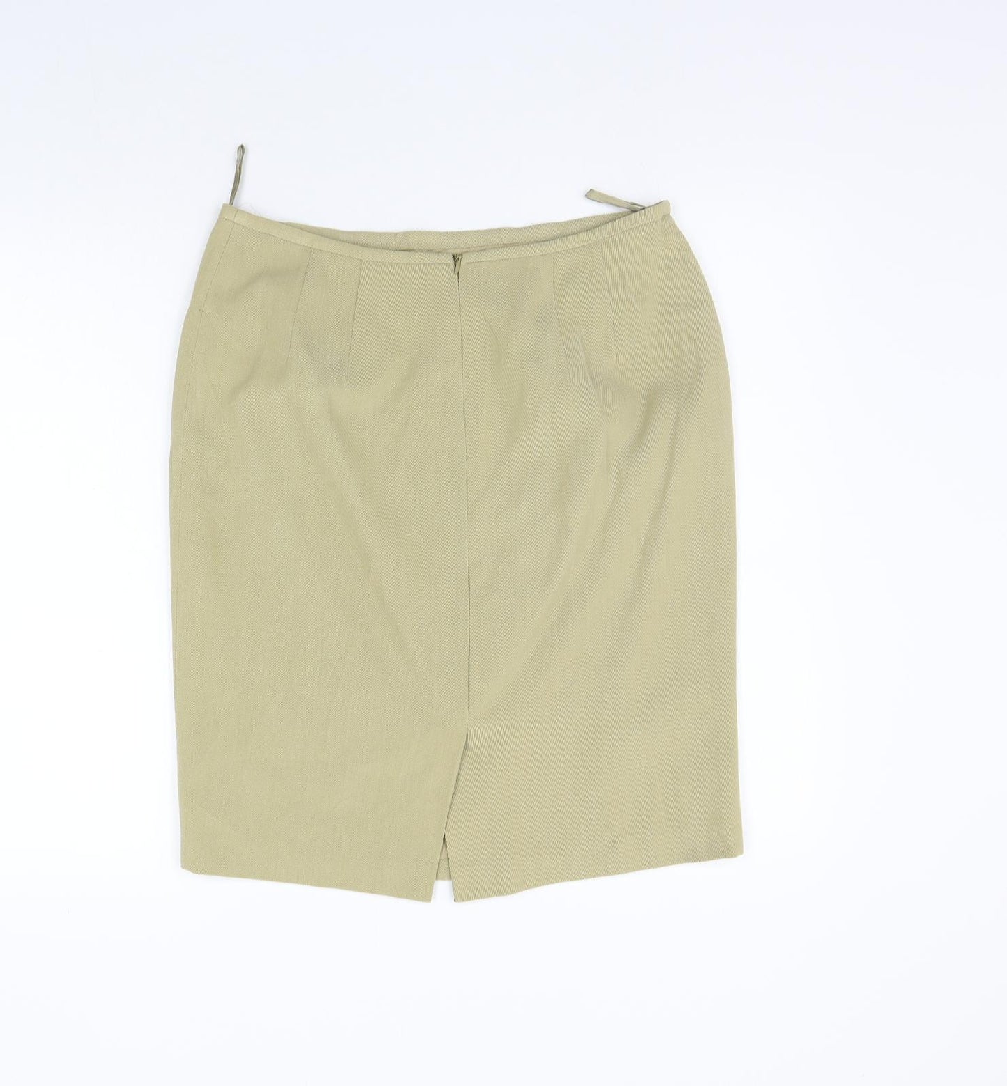 KS Selection Womens Beige   A-Line Skirt Size 14