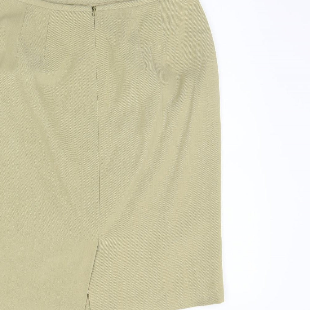 KS Selection Womens Beige   A-Line Skirt Size 14