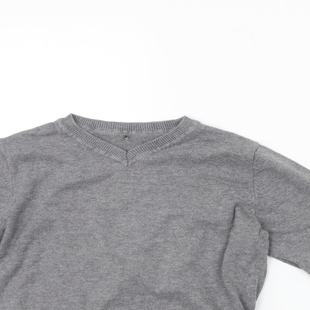 George Girls Grey   Pullover Jumper Size 6-7 Years