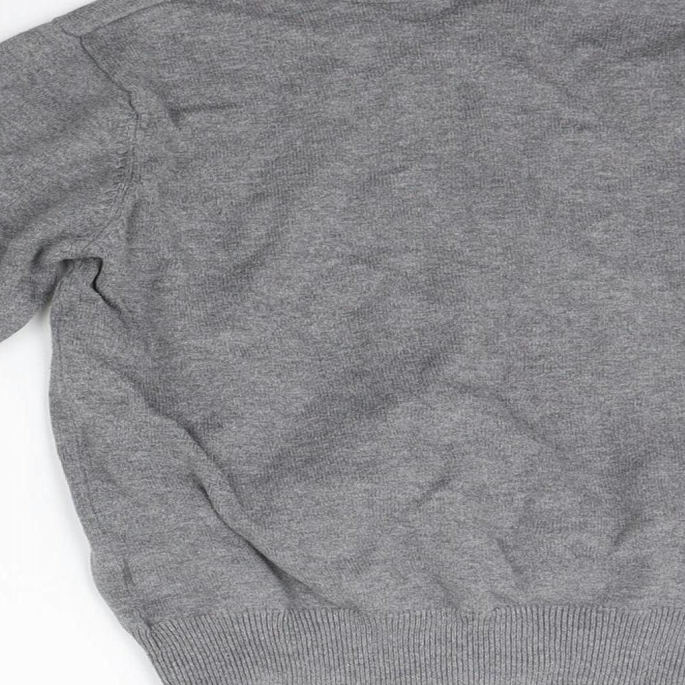 George Girls Grey   Pullover Jumper Size 6-7 Years
