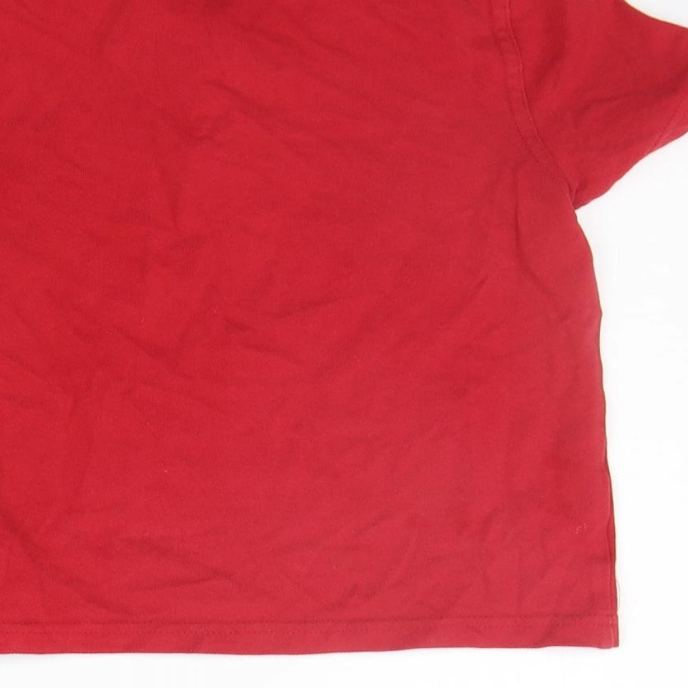 George Girls Red   Basic Polo Size 4-5 Years