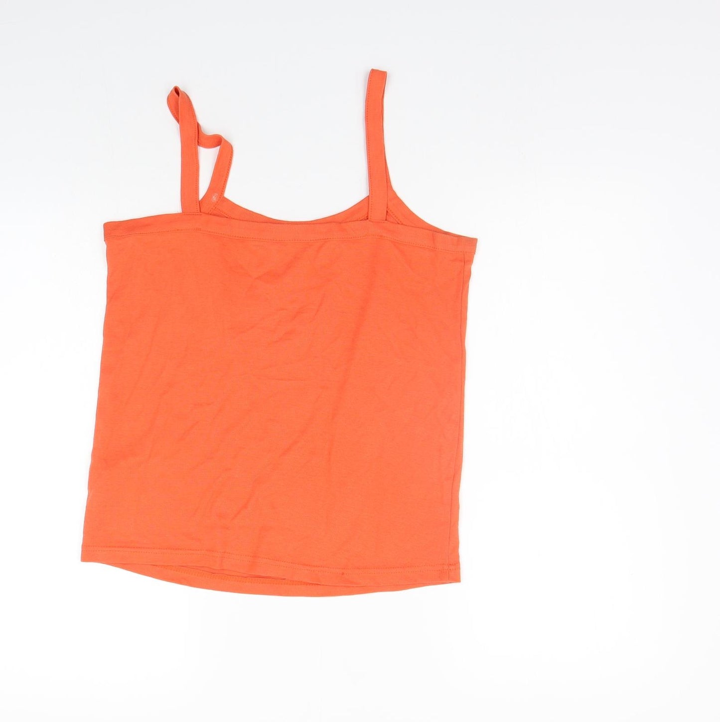 eVIE Womens Orange   Basic Tank Size 14