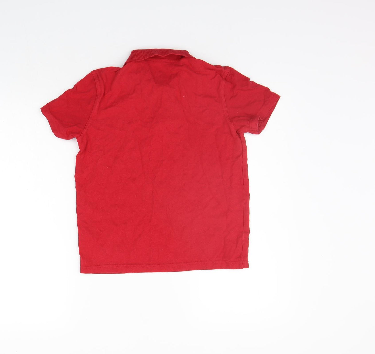 George Girls Red   Basic Polo Size 9-10 Years