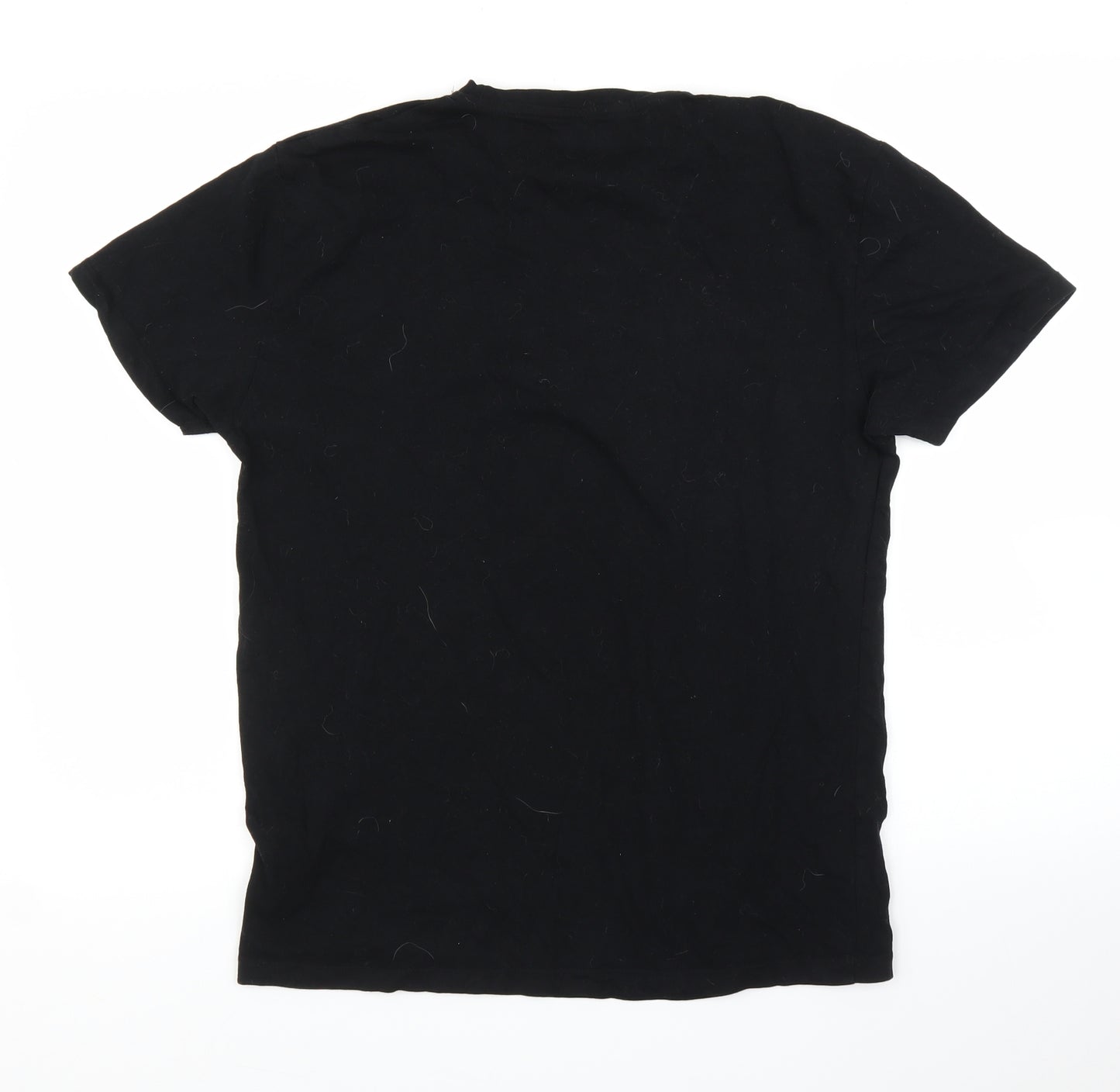 Primark Mens Black    T-Shirt Size S  - Rick and Morty