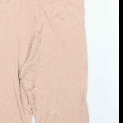 Boohoo Womens Pink   Compression Shorts Size 8