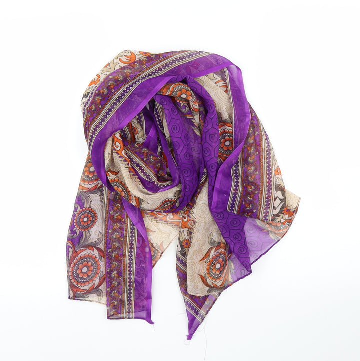 Preworn Womens Pink Paisley   Scarf
