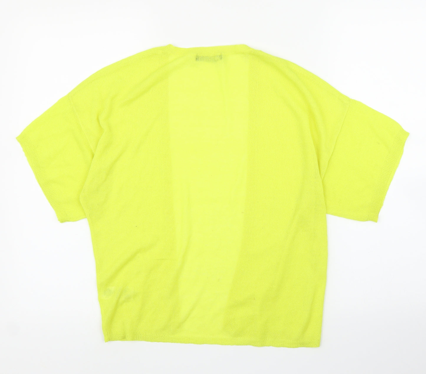 Primark Womens Yellow   Cardigan Jumper Size S