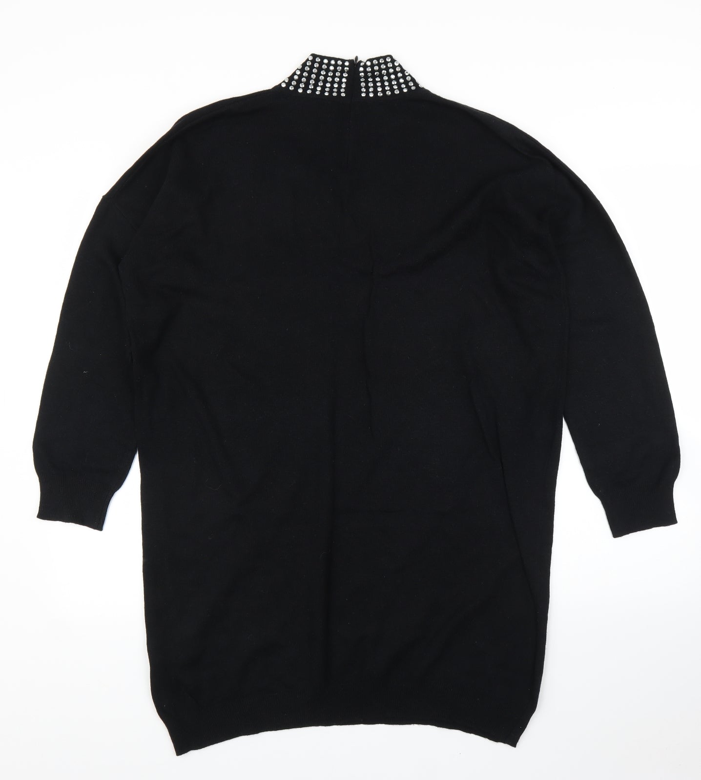 Wallis Womens Black   Pullover Jumper Size L