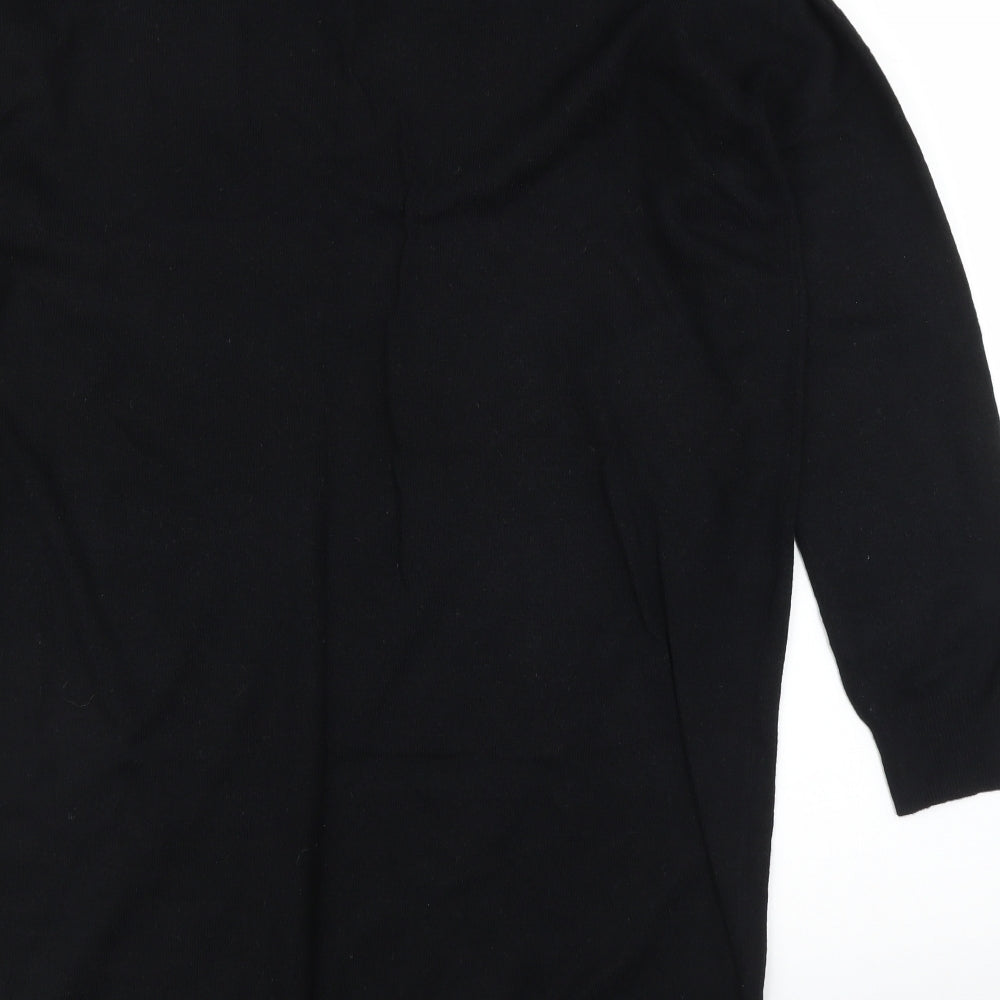Wallis Womens Black   Pullover Jumper Size L