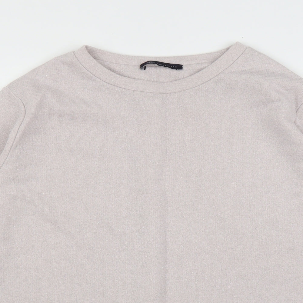 M&S Womens Pink   Pullover Jumper Size 16