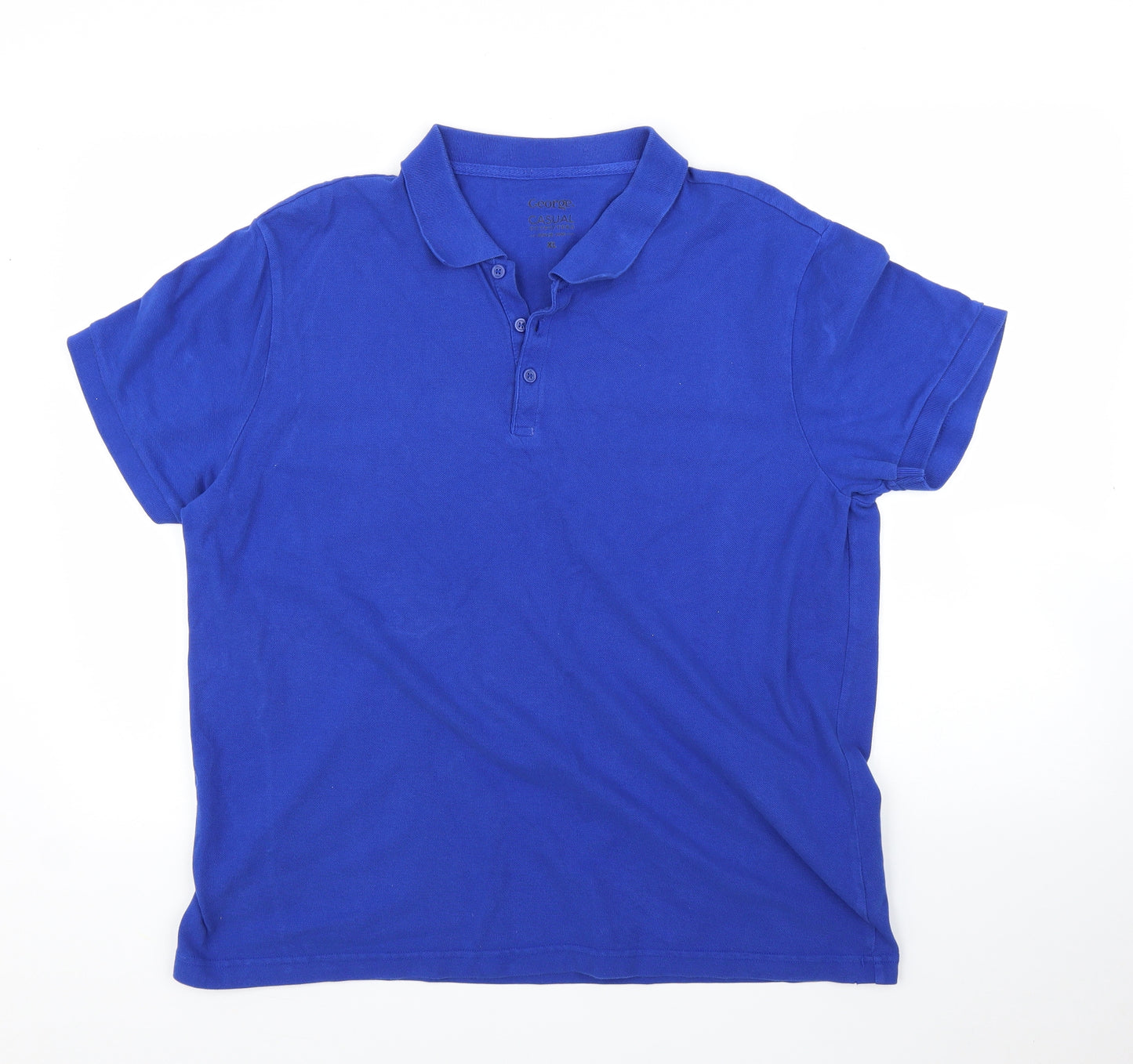 George Mens Blue    Polo Size XL