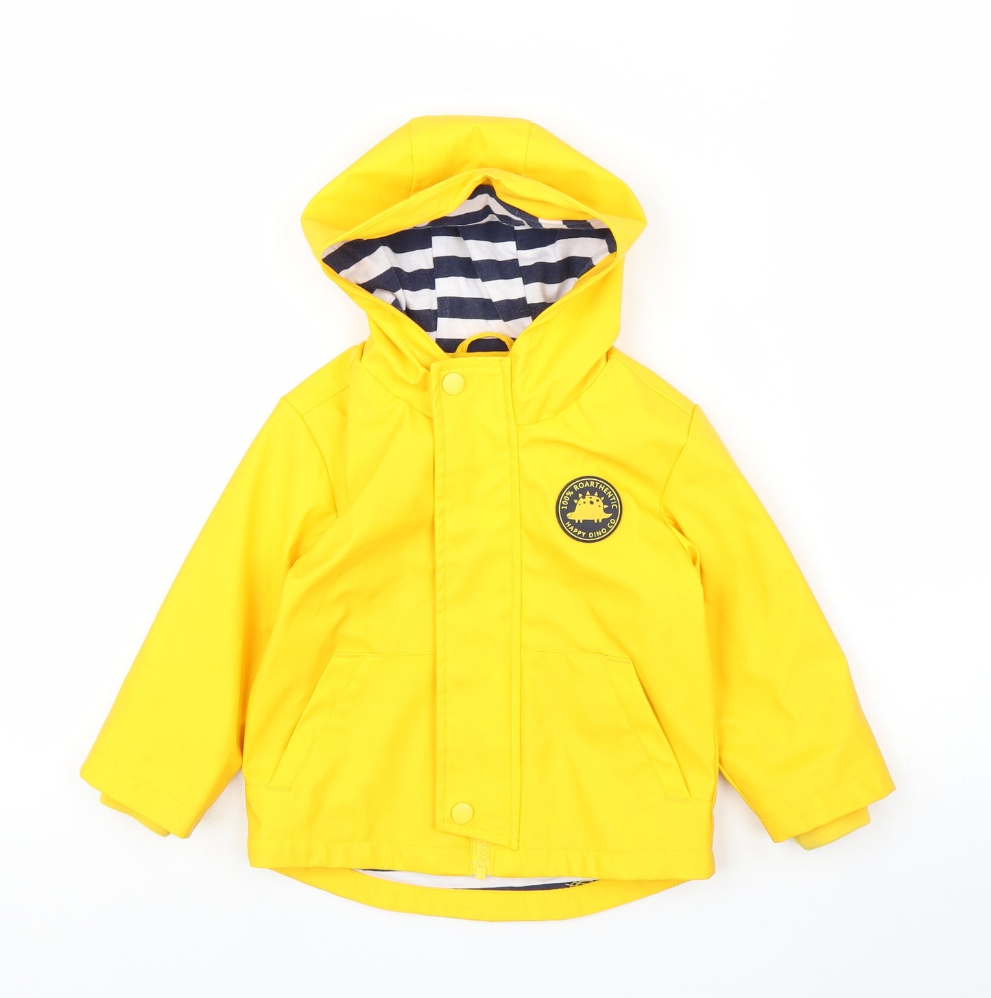 George Boys Yellow   Rain Coat Coat Size 18 Months