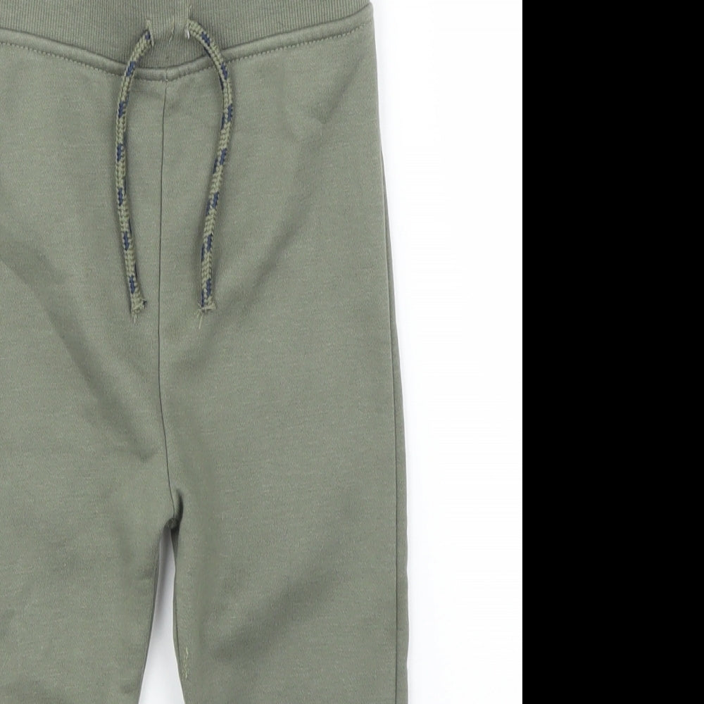 Primark Boys Green   Sweatpants Leggings Size 18-24 Months