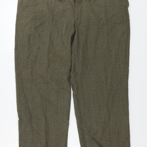 Preworn  Mens Brown   Trousers  Size 36 in L25 in