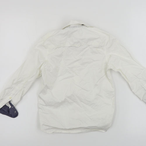 L.O.G.G       Boys White   Basic Button-Up Size 4-5 Years