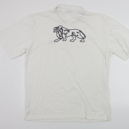 Lonsdale  Mens White    Polo Size XL