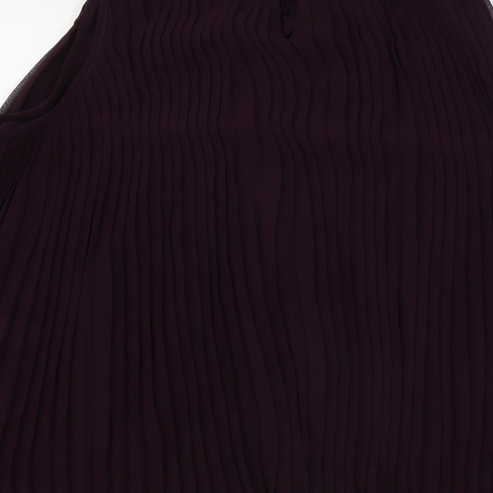 New Look  Womens Purple   Basic Blouse Size 12