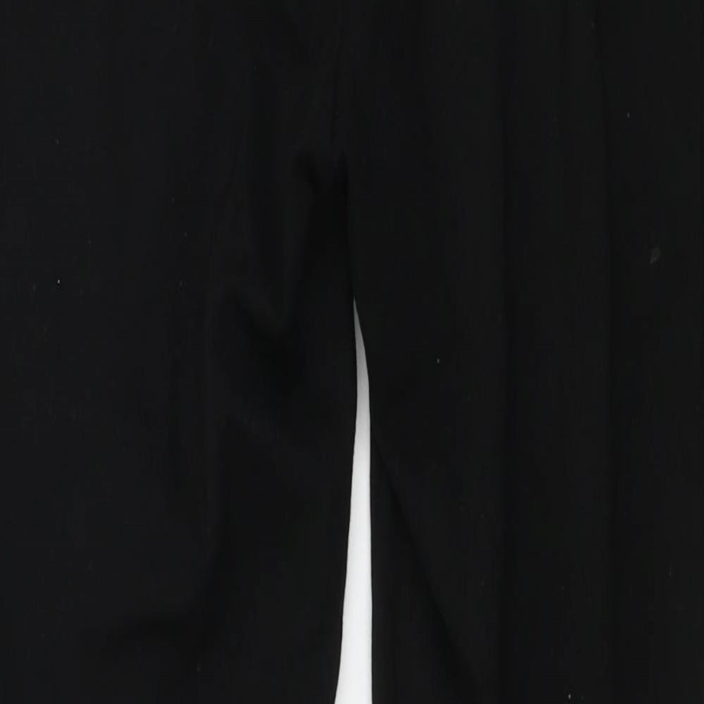 Peacocks  Womens Black   Trousers  Size 12 L22 in