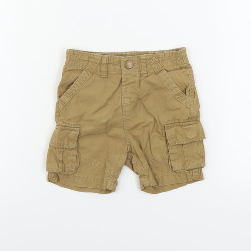 George  Boys Brown   Cargo Shorts Size 2 Years